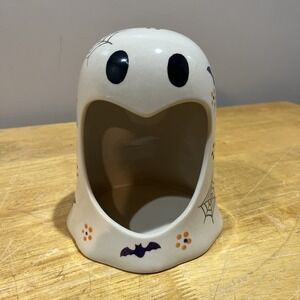 Temptations Halloween Boofetti Ghost Ceramic Sponge Holder 7.25"